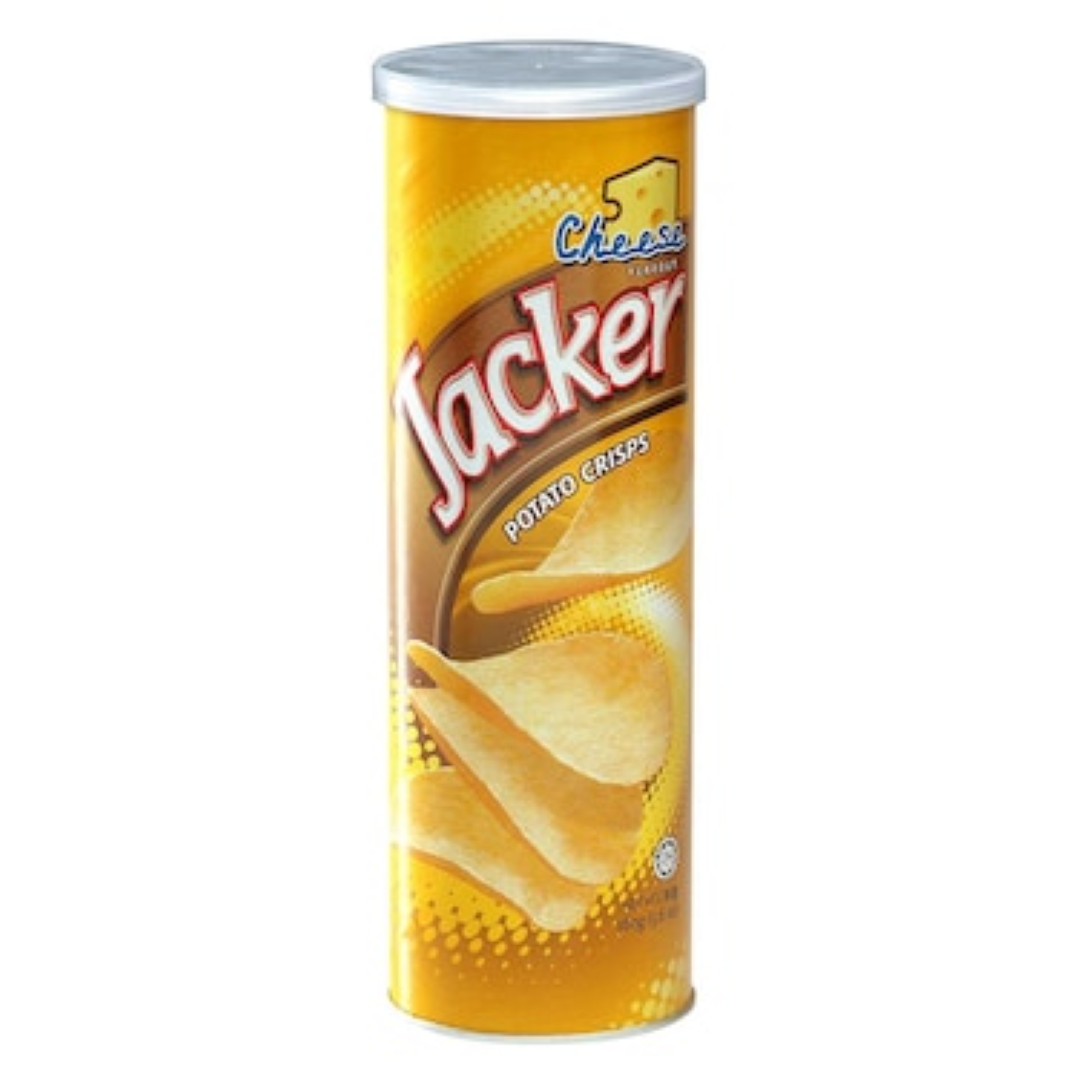 JACKER POTATO CRISPS CHEESE 160G